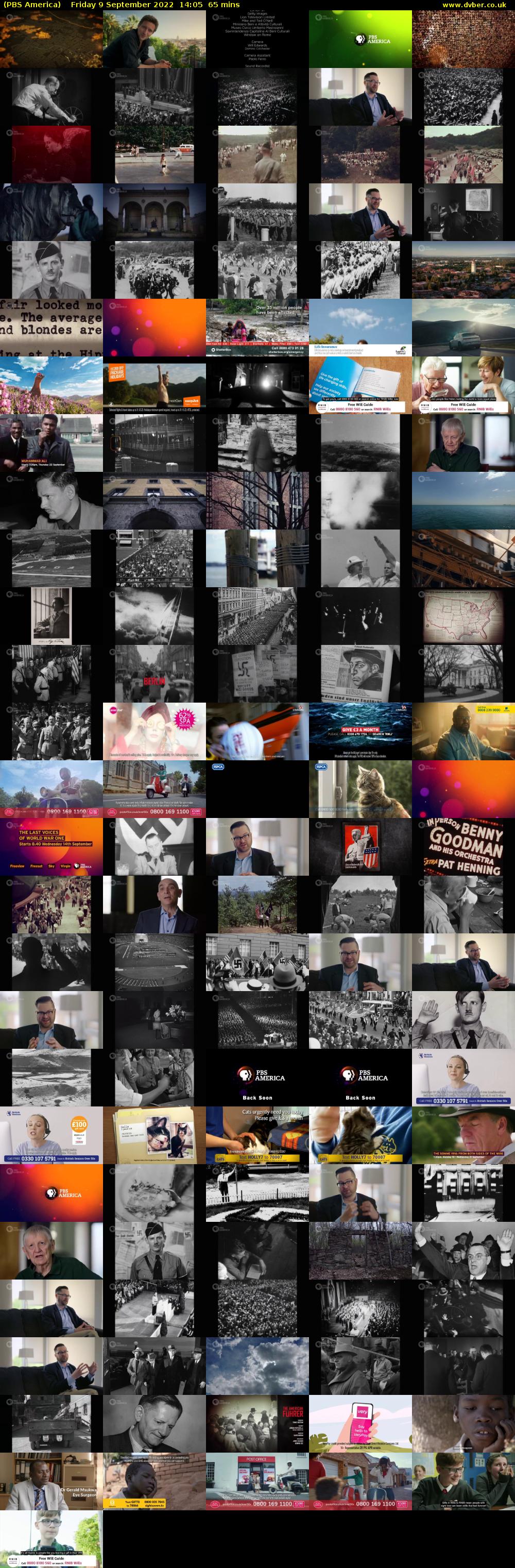 PBS America (PBS America) Friday 9 September 2022 14:05 - 15:10