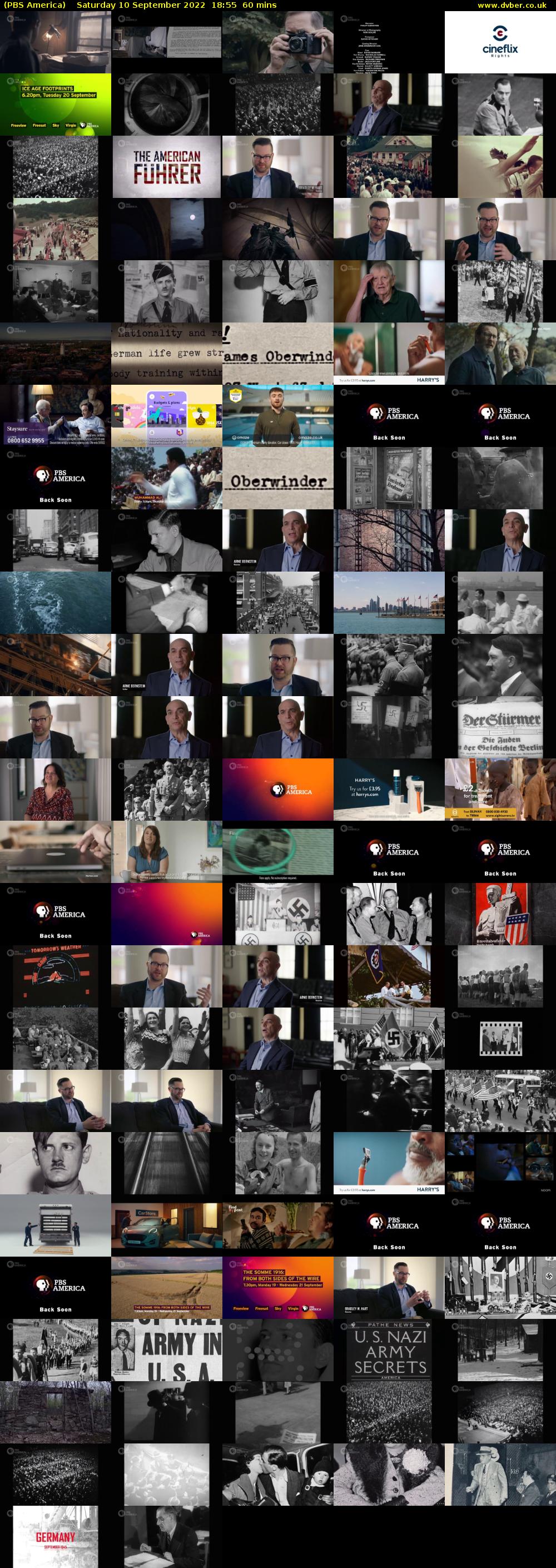 PBS America (PBS America) Saturday 10 September 2022 18:55 - 19:55