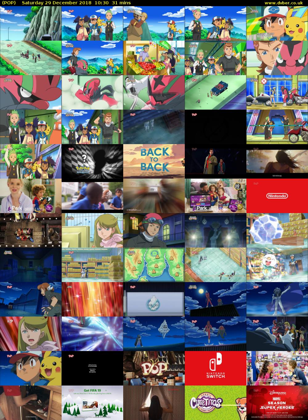 POP (POP) Saturday 29 December 2018 10:30 - 11:01