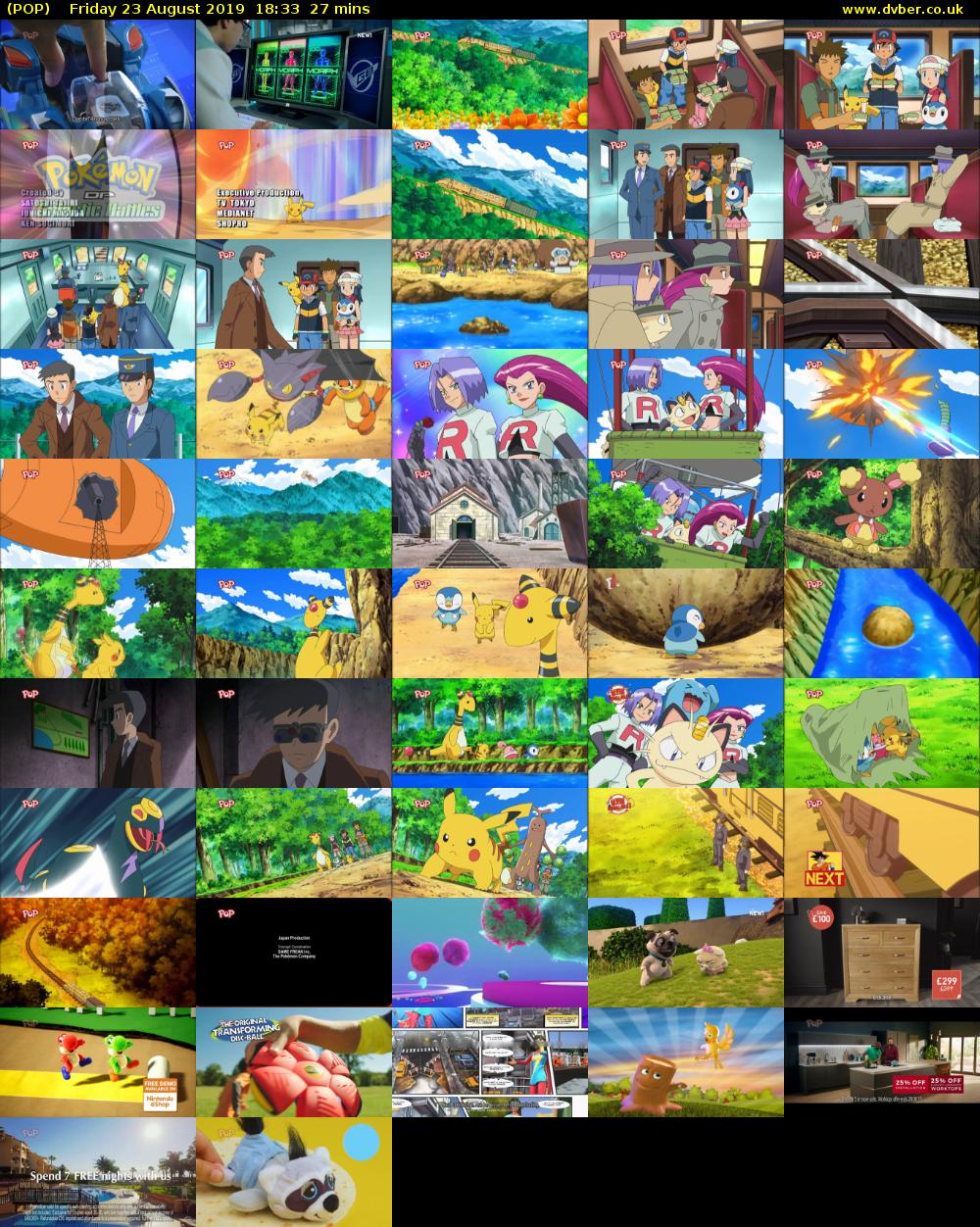 POP (POP) Friday 23 August 2019 18:33 - 19:00