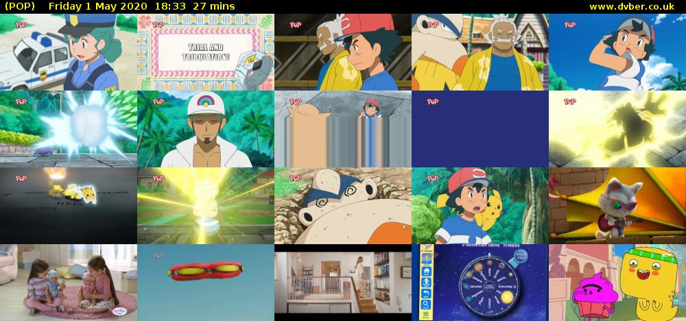 POP (POP) Friday 1 May 2020 18:33 - 19:00