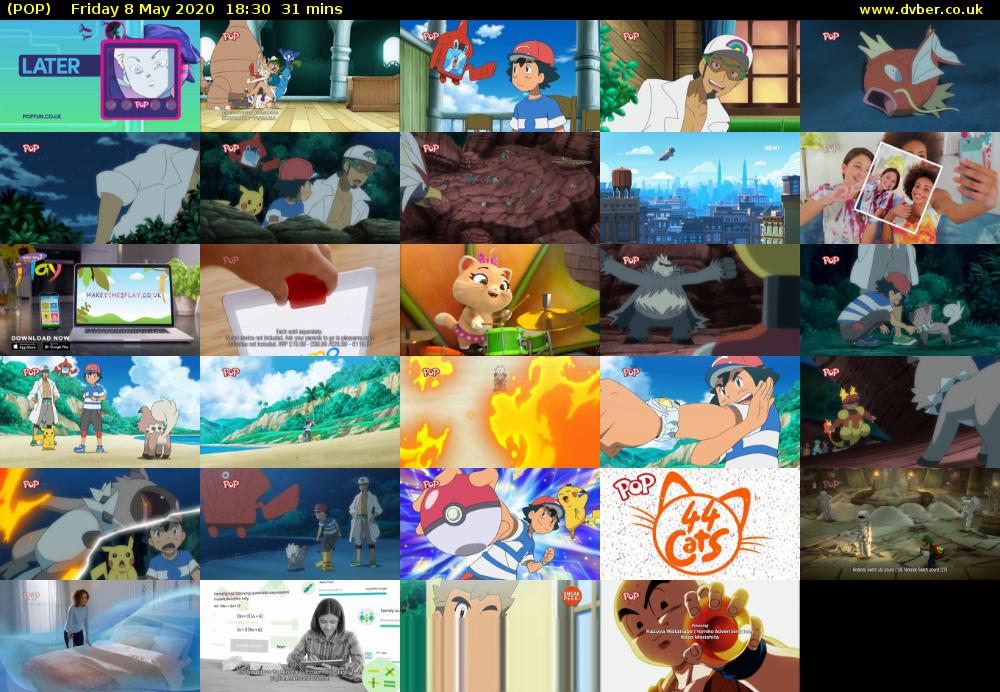 POP (POP) Friday 8 May 2020 18:30 - 19:01