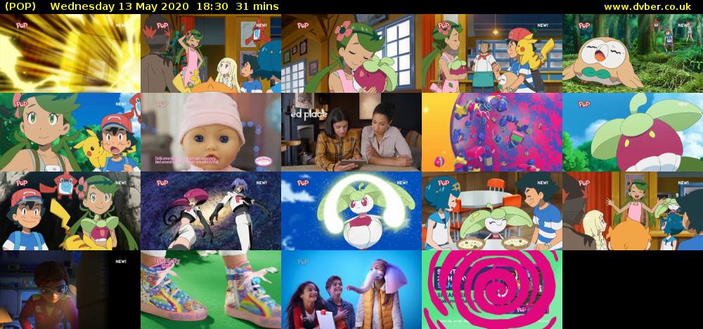 POP (POP) Wednesday 13 May 2020 18:30 - 19:01