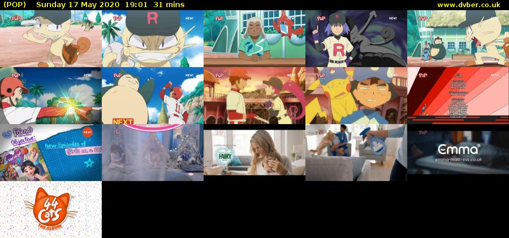 POP (POP) Sunday 17 May 2020 19:01 - 19:32
