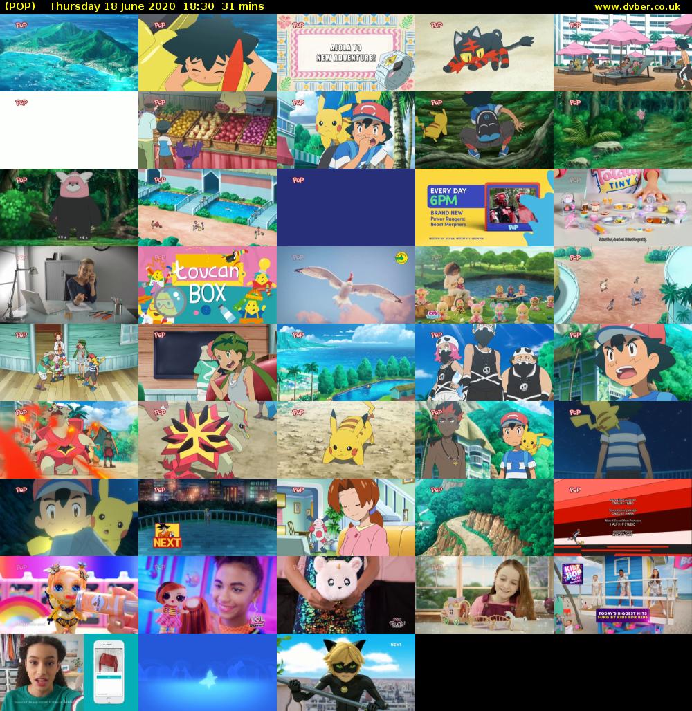 POP (POP) Thursday 18 June 2020 18:30 - 19:01