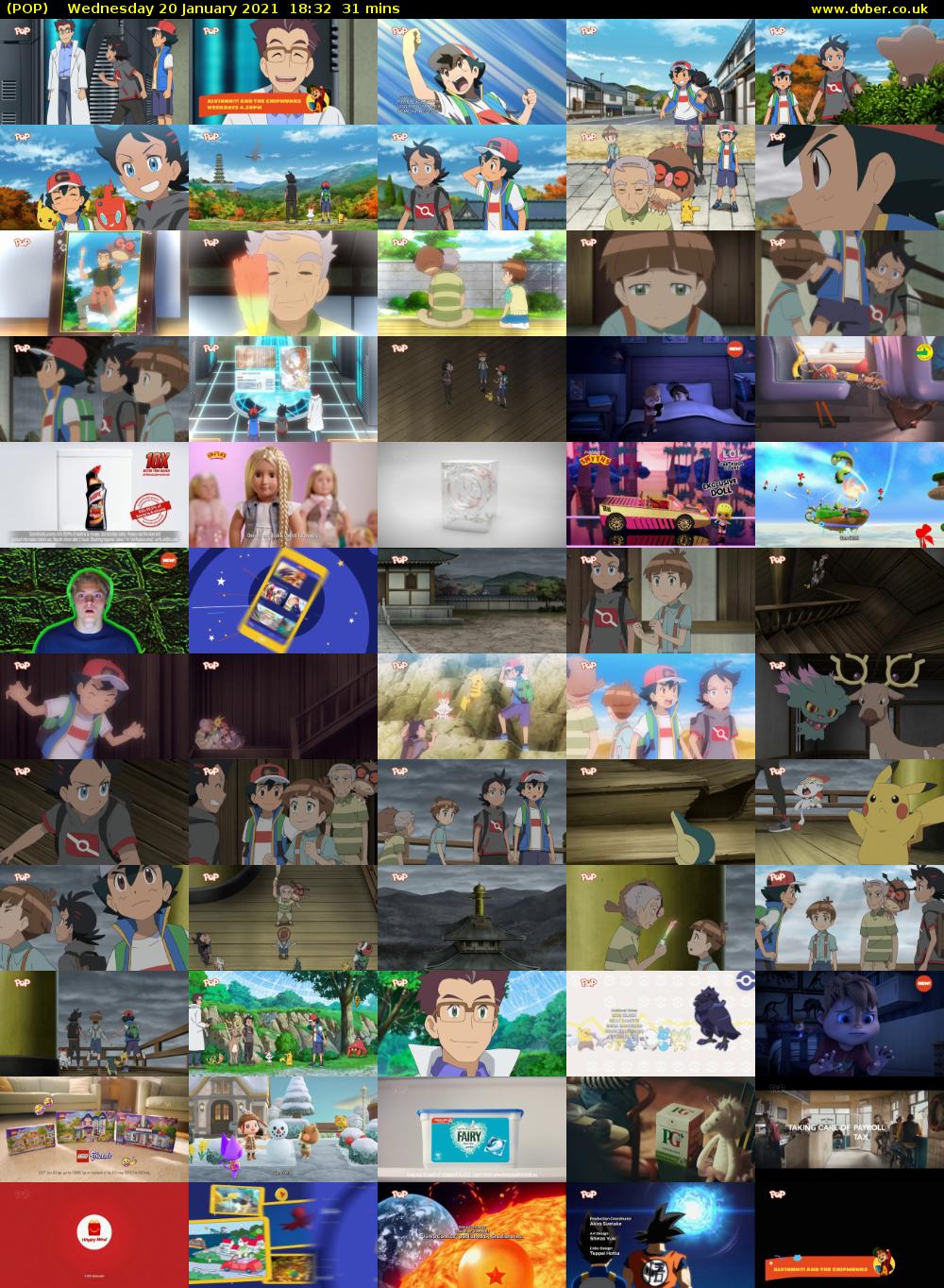 POP (POP) Wednesday 20 January 2021 18:32 - 19:03