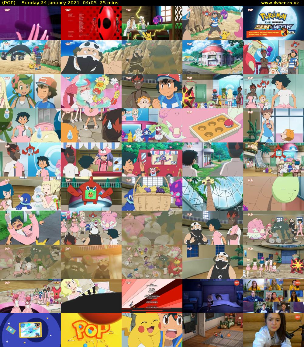 POP (POP) Sunday 24 January 2021 04:05 - 04:30