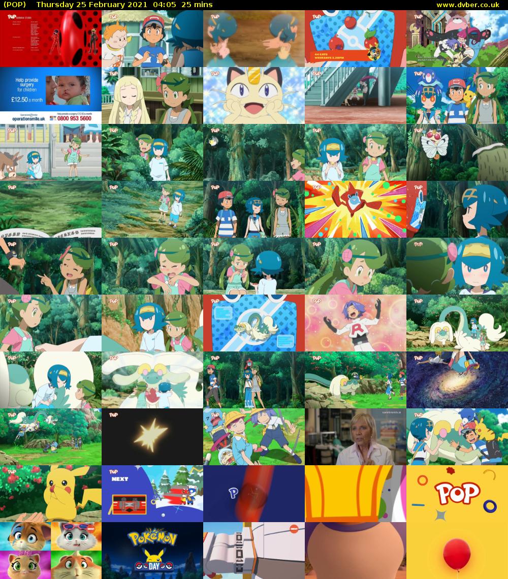 POP (POP) Thursday 25 February 2021 04:05 - 04:30