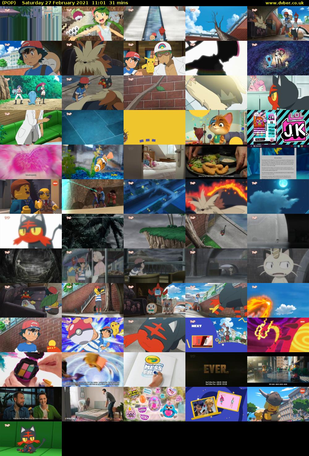 POP (POP) Saturday 27 February 2021 11:01 - 11:32