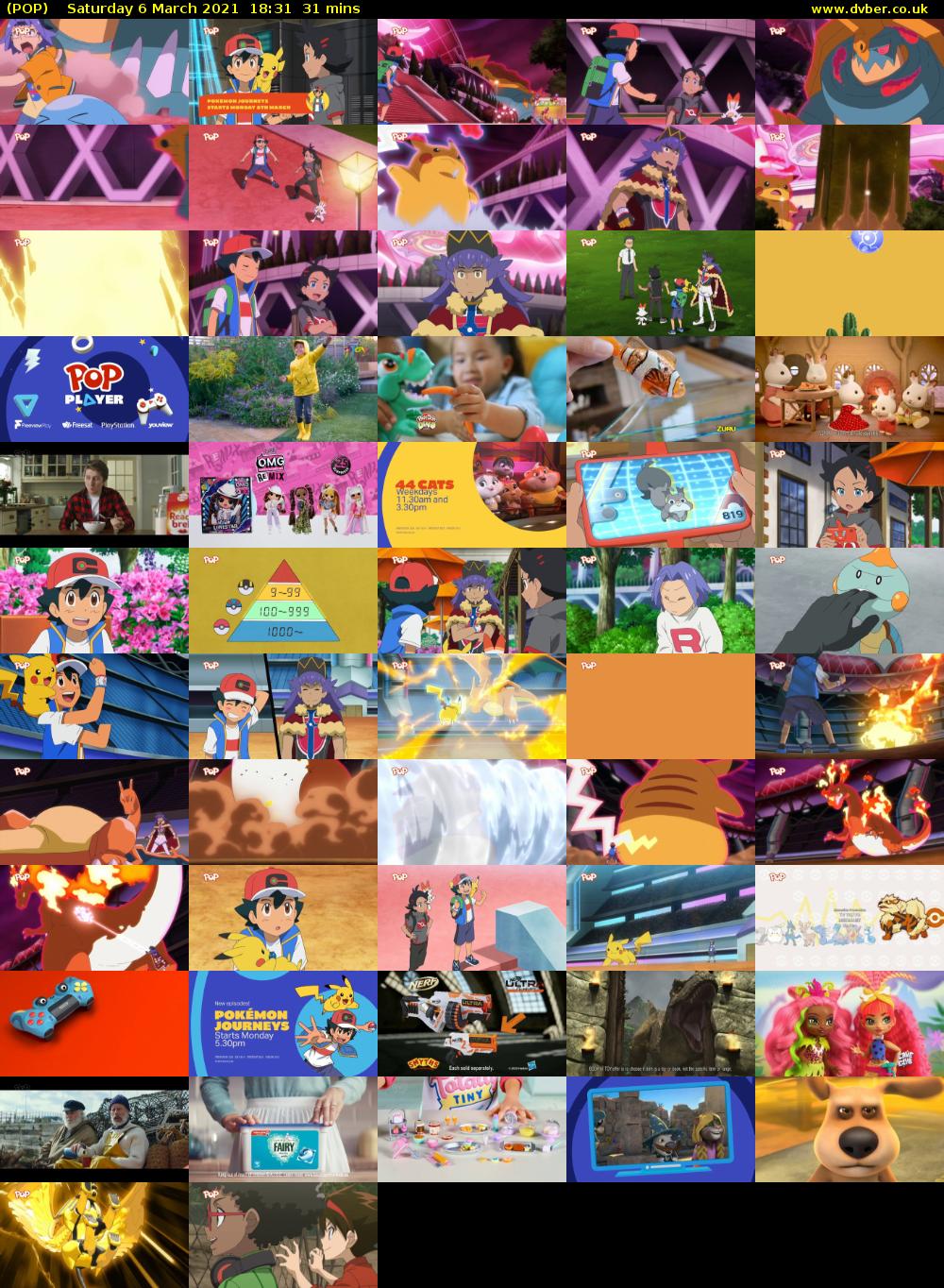 POP (POP) Saturday 6 March 2021 18:31 - 19:02