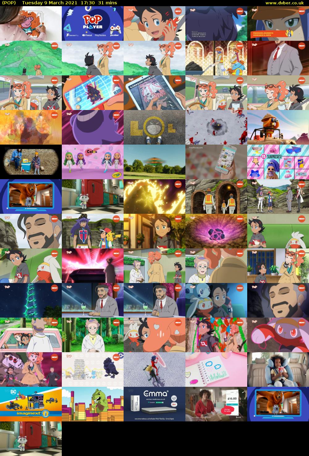 POP (POP) Tuesday 9 March 2021 17:30 - 18:01