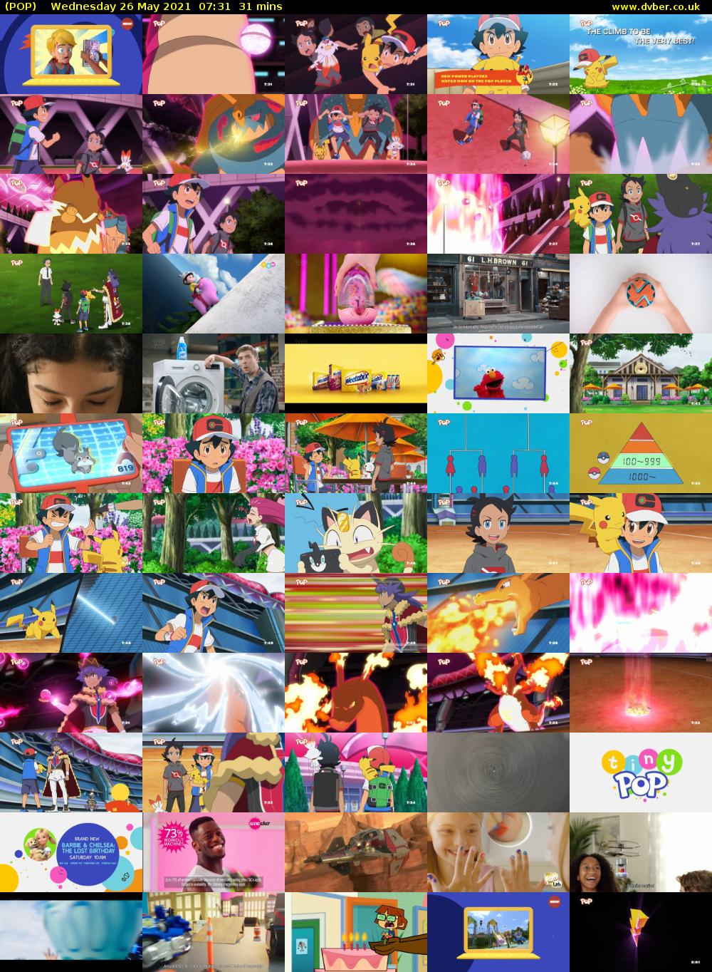 POP (POP) Wednesday 26 May 2021 07:31 - 08:02