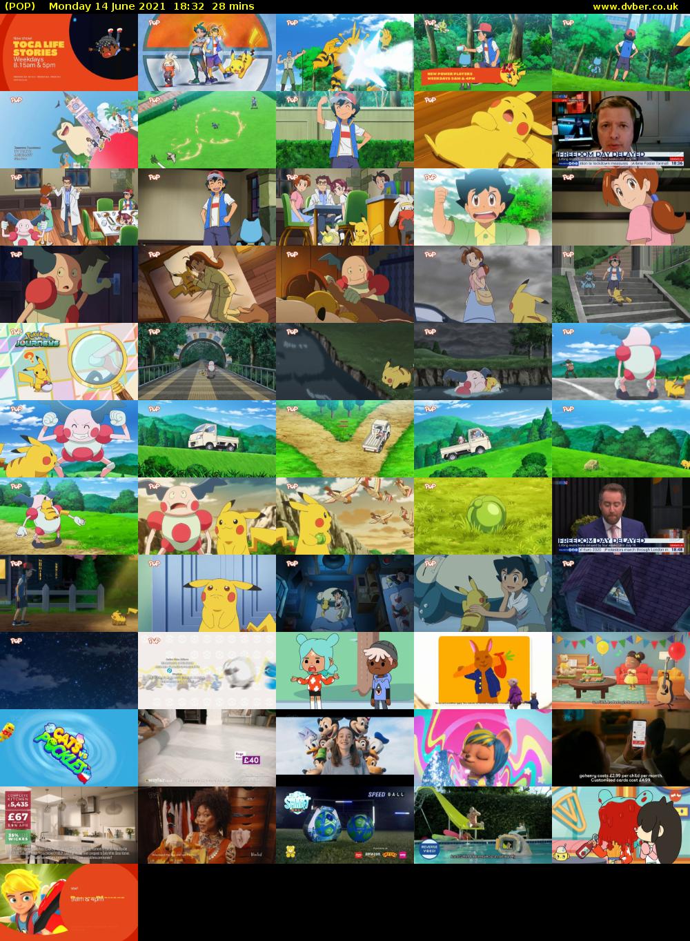 POP (POP) Monday 14 June 2021 18:32 - 19:00