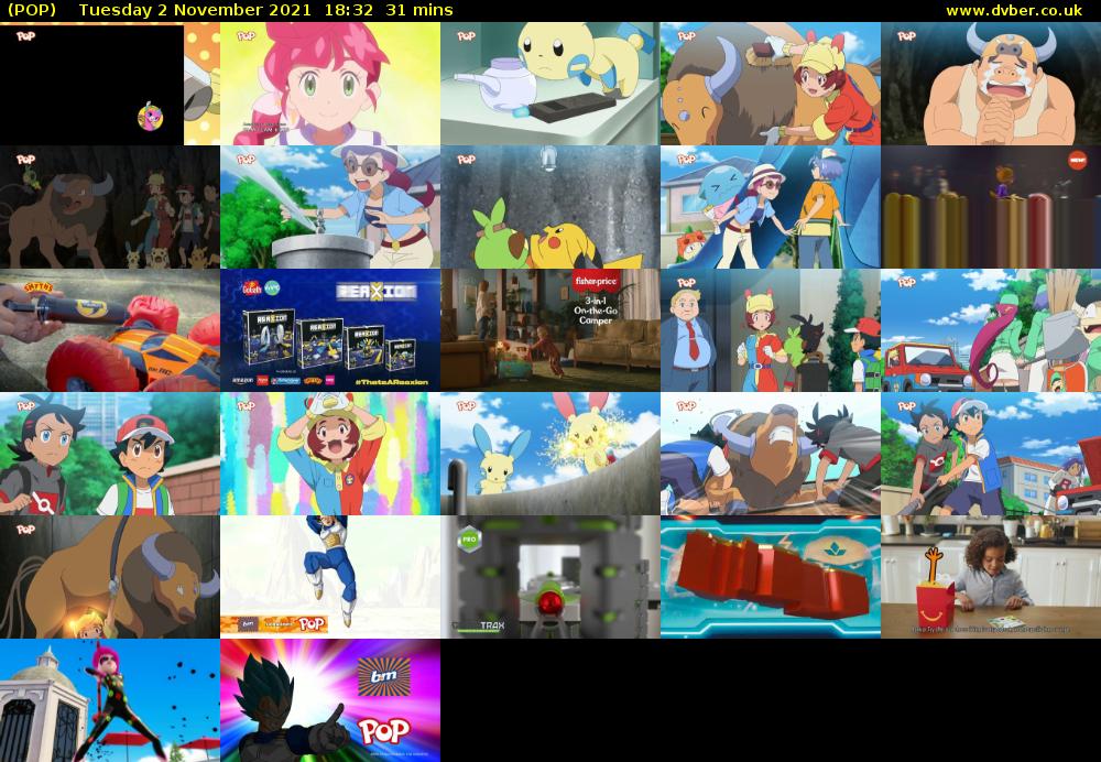 POP (POP) Tuesday 2 November 2021 18:32 - 19:03