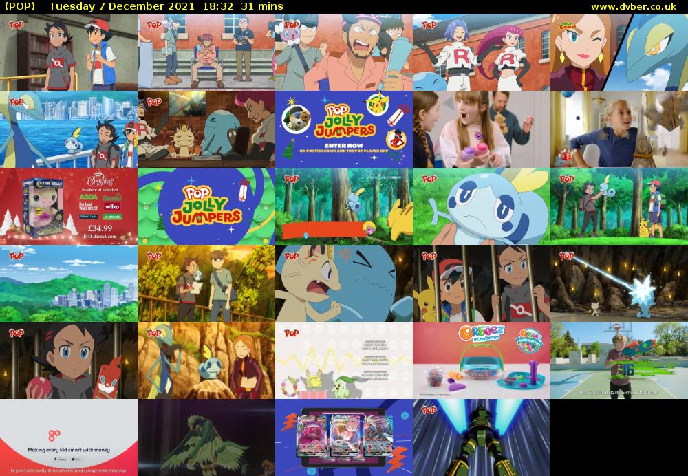 POP (POP) Tuesday 7 December 2021 18:32 - 19:03