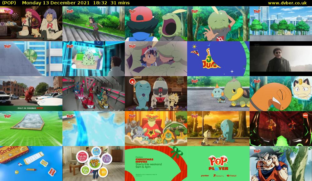 POP (POP) Monday 13 December 2021 18:32 - 19:03
