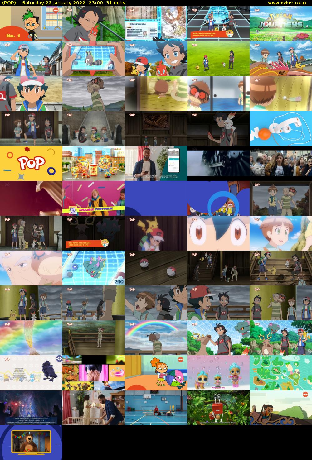 POP (POP) Saturday 22 January 2022 23:00 - 23:31