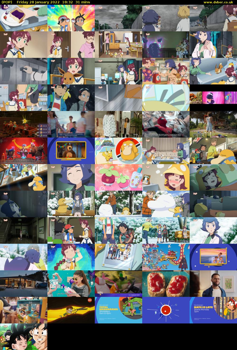 POP (POP) Friday 28 January 2022 18:32 - 19:03