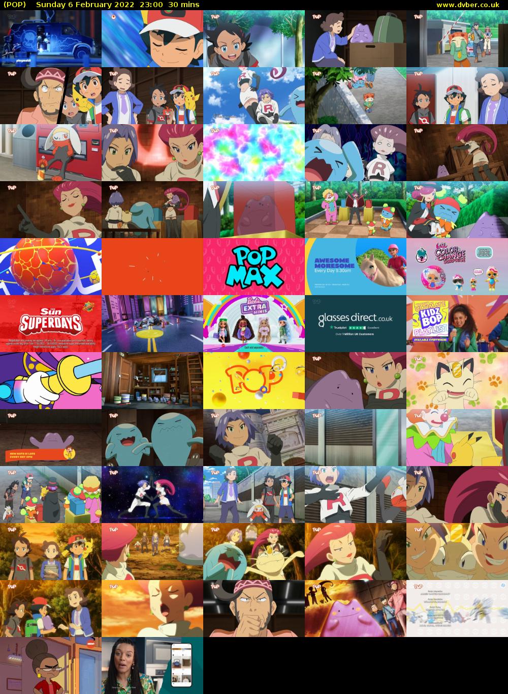 POP (POP) Sunday 6 February 2022 23:00 - 23:30