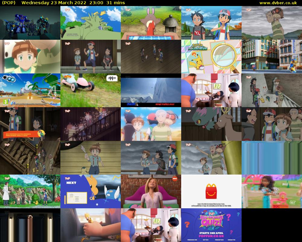 POP (POP) Wednesday 23 March 2022 23:00 - 23:31