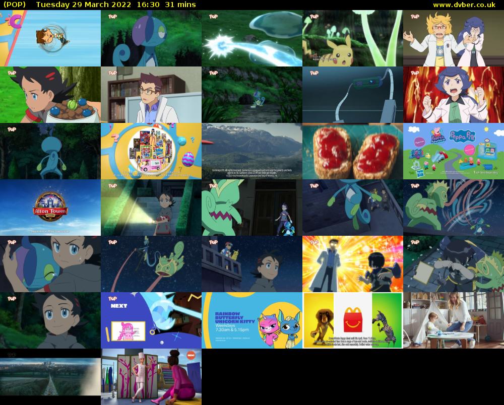 POP (POP) Tuesday 29 March 2022 16:30 - 17:01