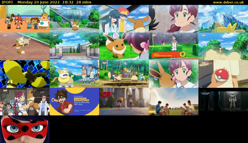 POP (POP) Monday 20 June 2022 18:32 - 19:00