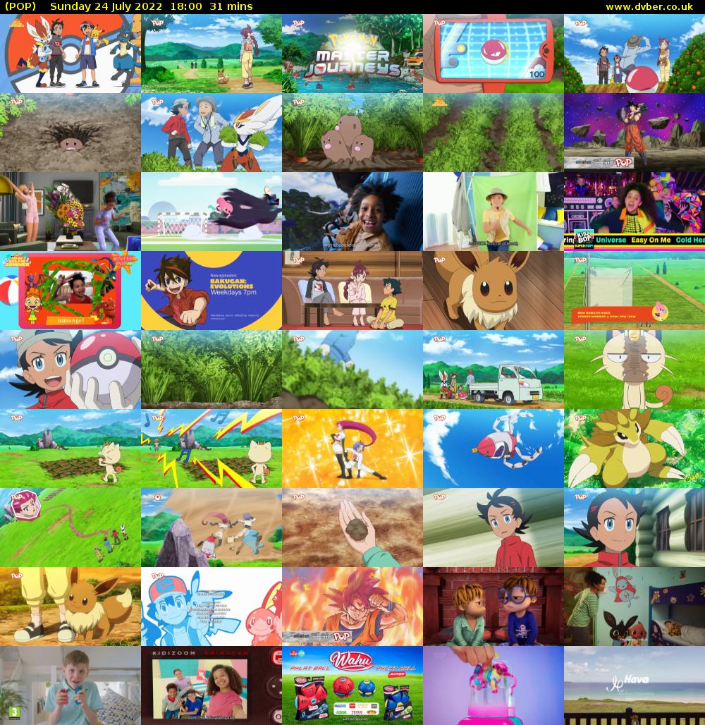 Pop Channel Programs POP (channels) - 2022-07-24-1800