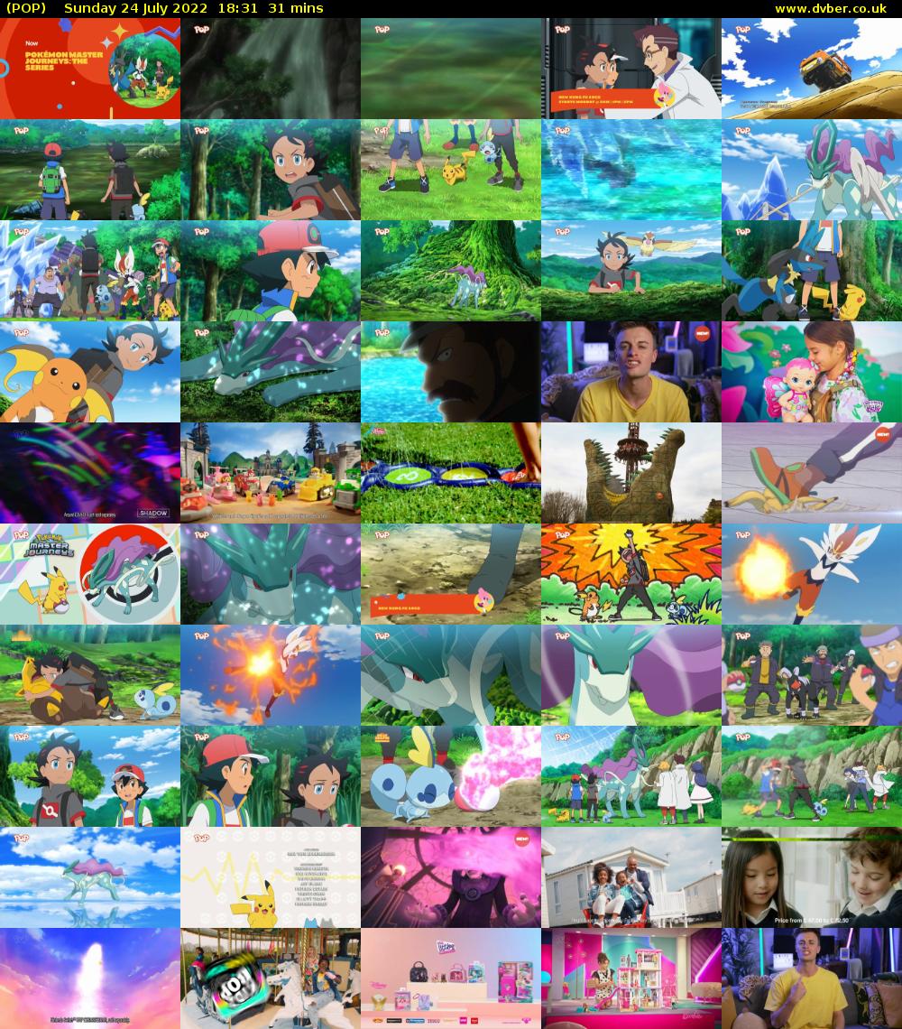 POP (POP) Sunday 24 July 2022 18:31 - 19:02