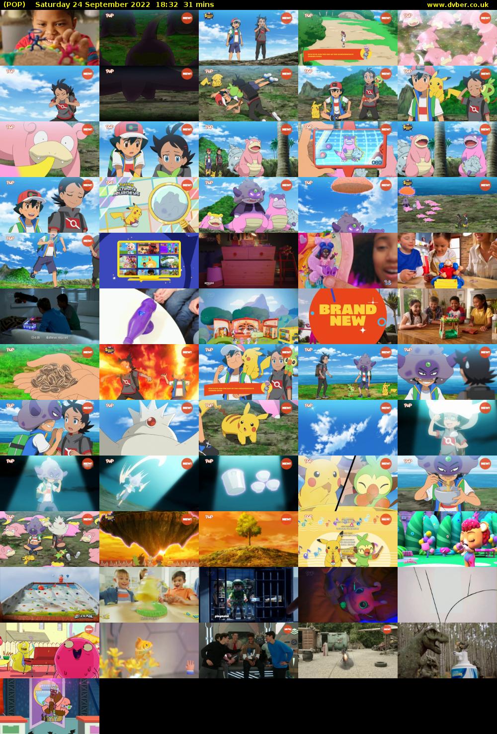 POP (POP) Saturday 24 September 2022 18:32 - 19:03