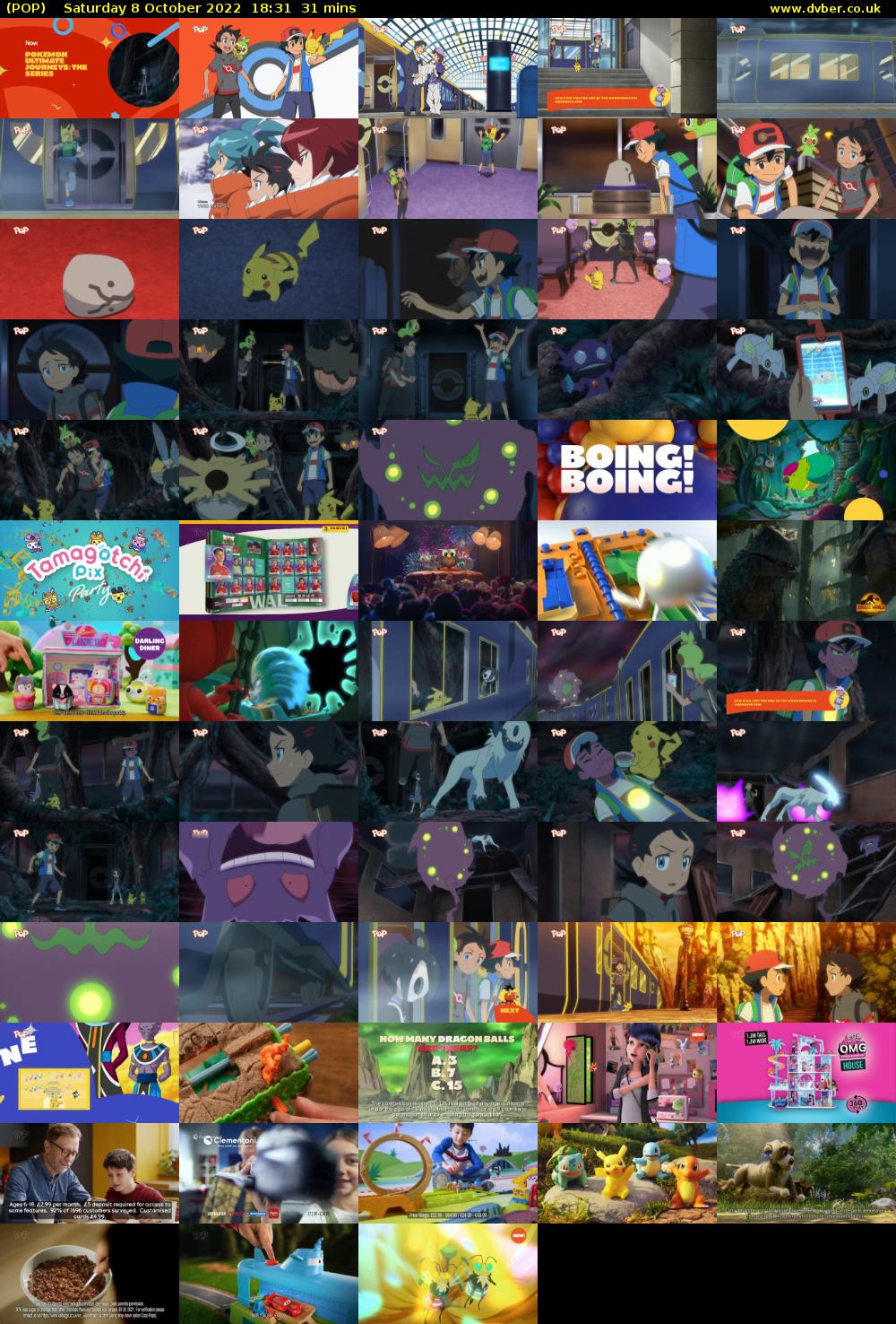 POP (POP) Saturday 8 October 2022 18:31 - 19:02