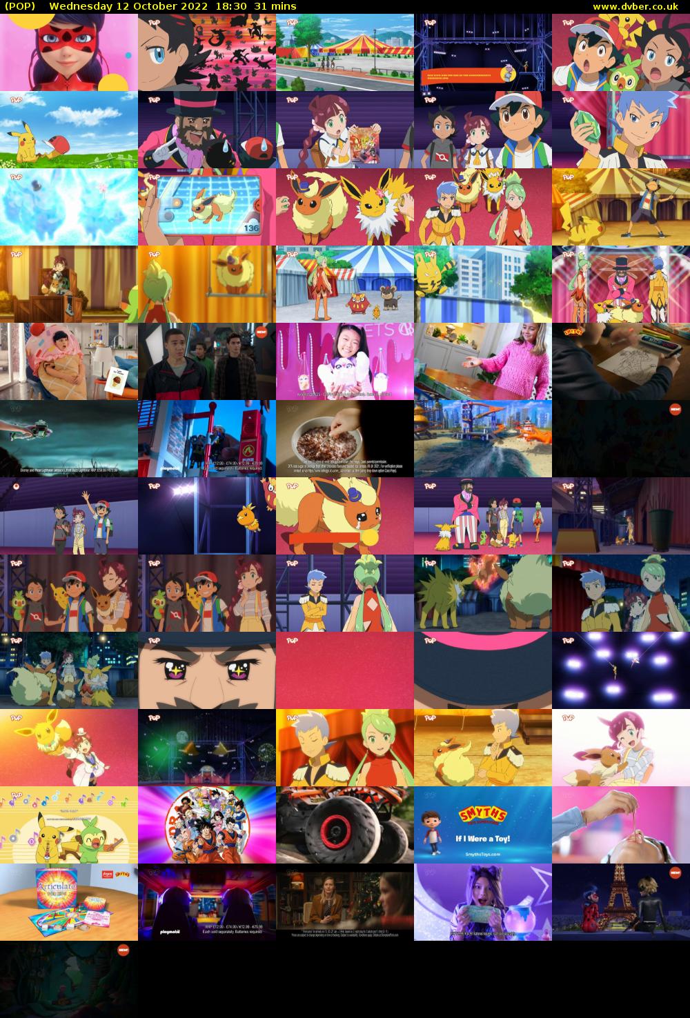 POP (POP) Wednesday 12 October 2022 18:30 - 19:01