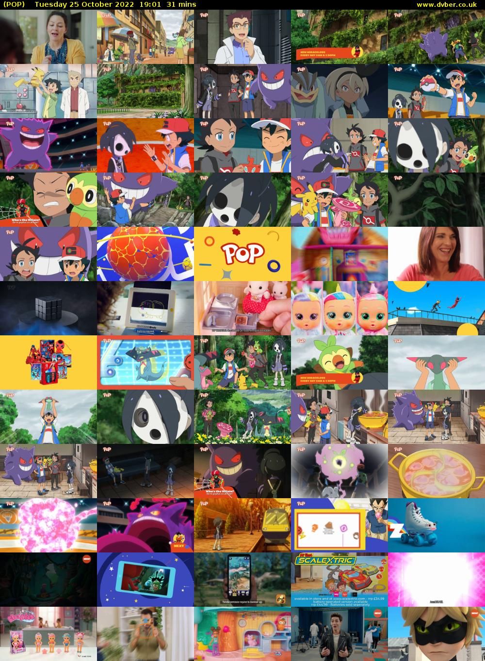 POP (POP) Tuesday 25 October 2022 19:01 - 19:32