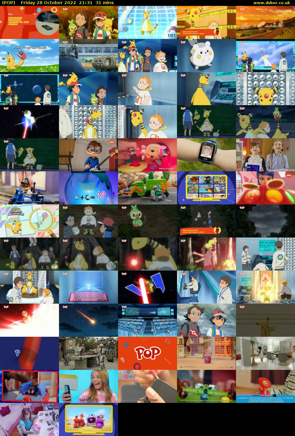 POP (POP) Friday 28 October 2022 21:31 - 22:02