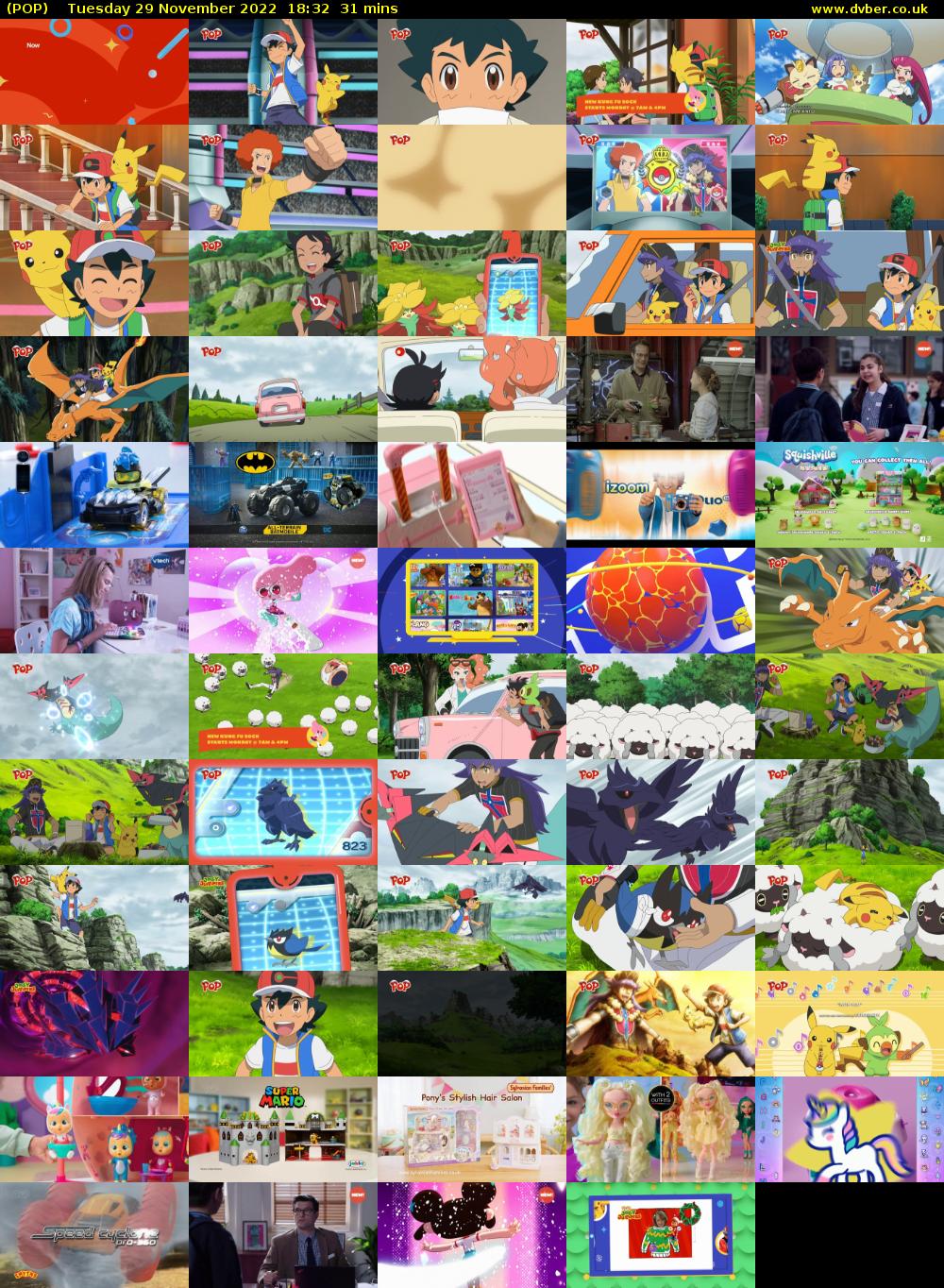 POP (POP) Tuesday 29 November 2022 18:32 - 19:03