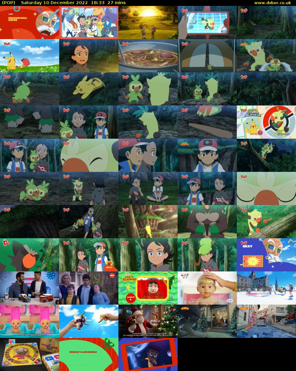 POP (POP) Saturday 10 December 2022 18:33 - 19:00