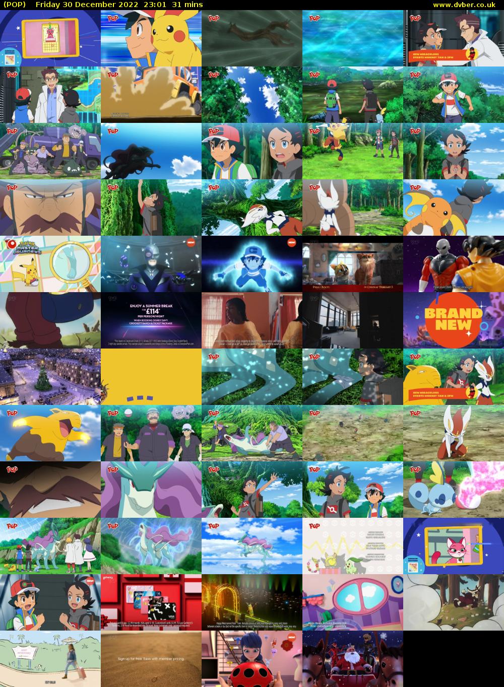 POP (POP) Friday 30 December 2022 23:01 - 23:32