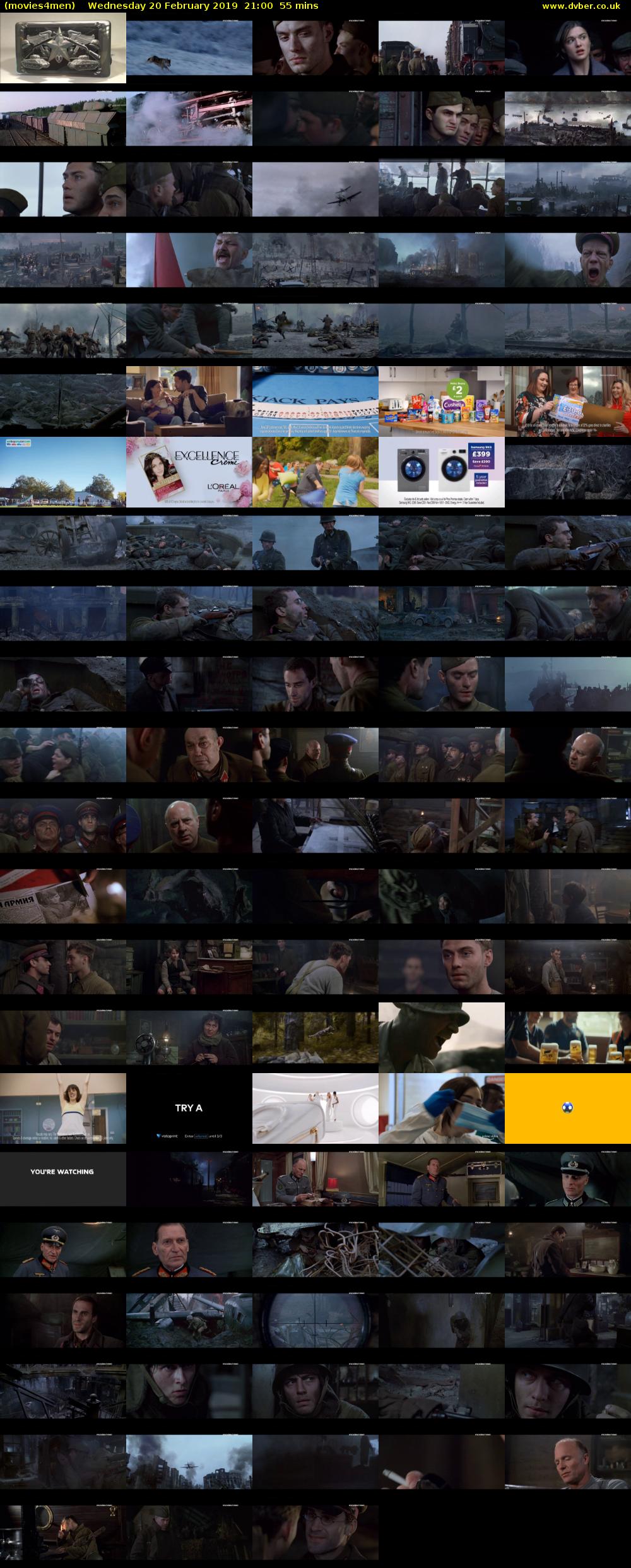 movies4men (movies4men) Wednesday 20 February 2019 21:00 - 21:55