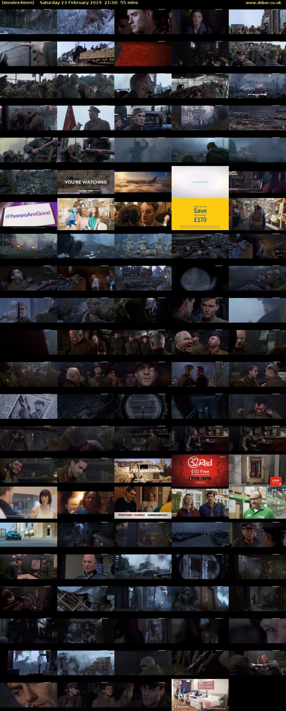 movies4men (movies4men) Saturday 23 February 2019 21:00 - 21:55