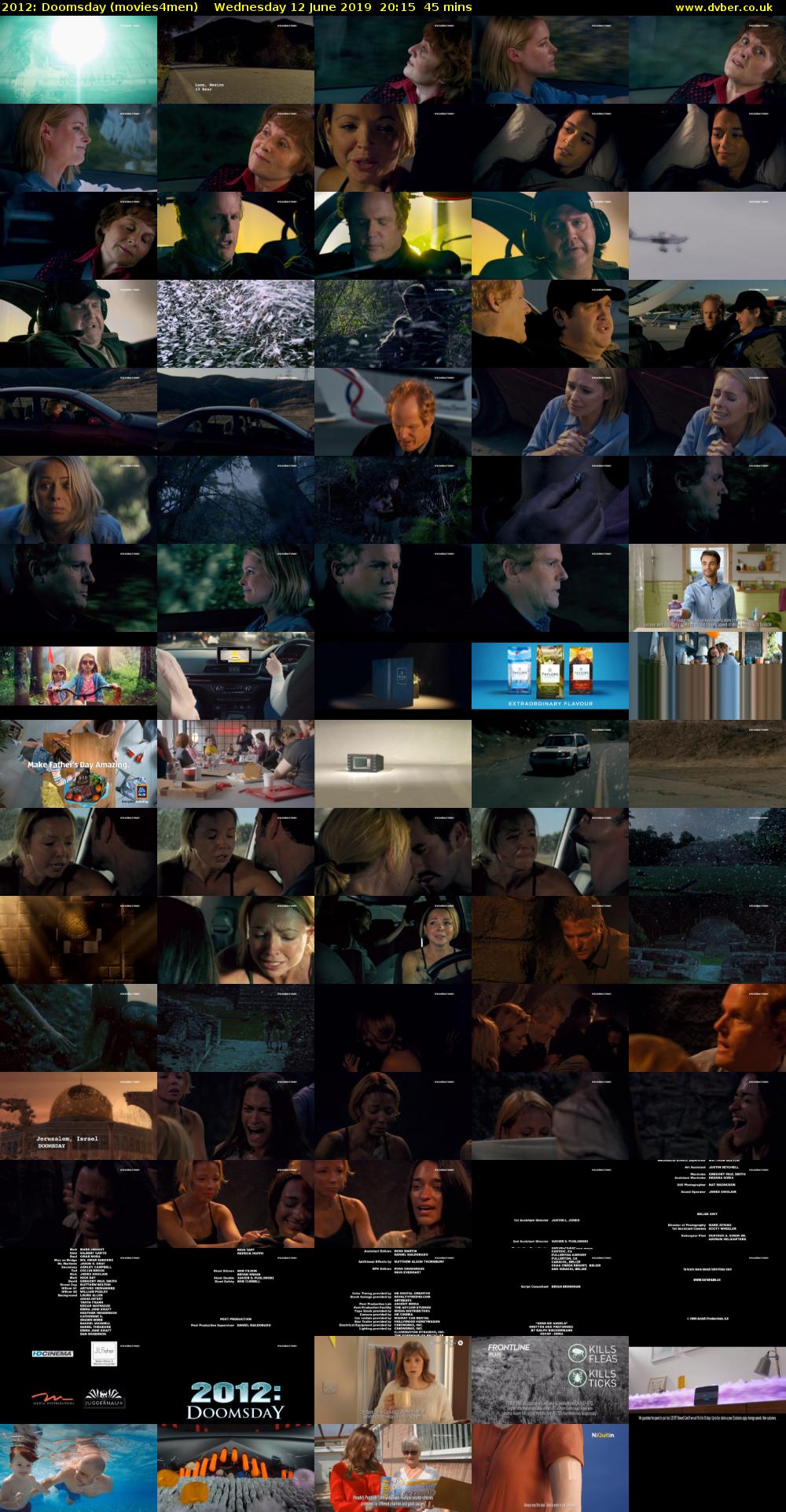 2012: Doomsday (movies4men) Wednesday 12 June 2019 20:15 - 21:00