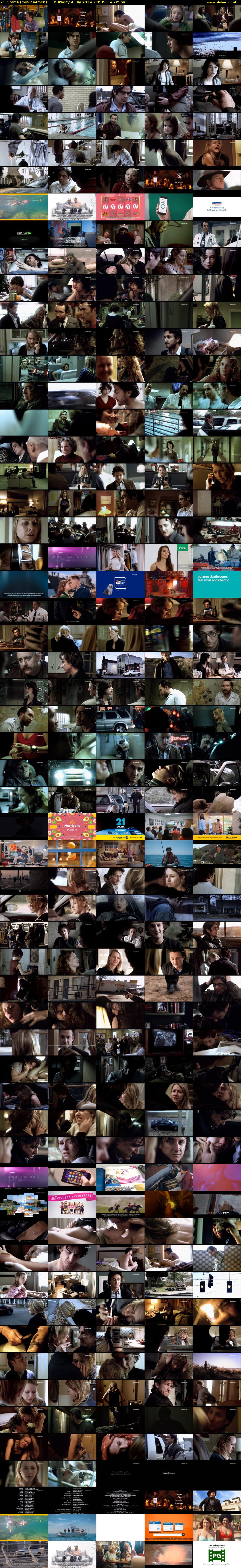 21 Grams (movies4men) Thursday 4 July 2019 00:35 - 03:00