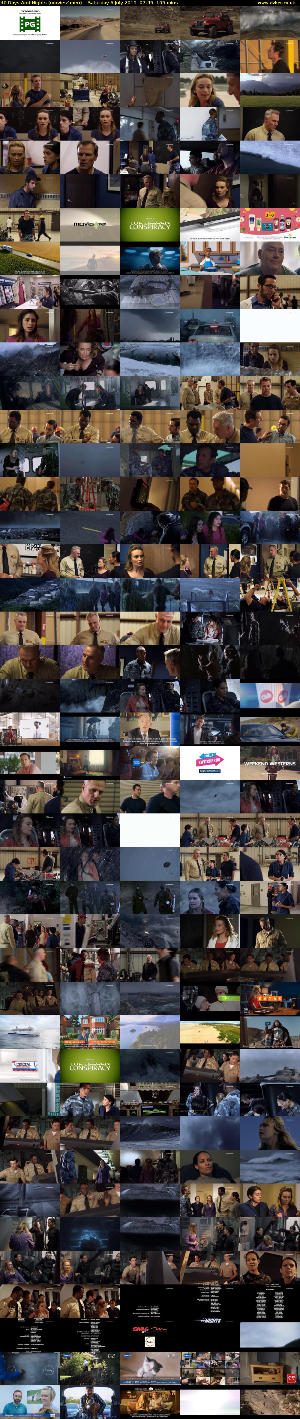 40 Days And Nights (movies4men) Saturday 6 July 2019 07:45 - 09:30