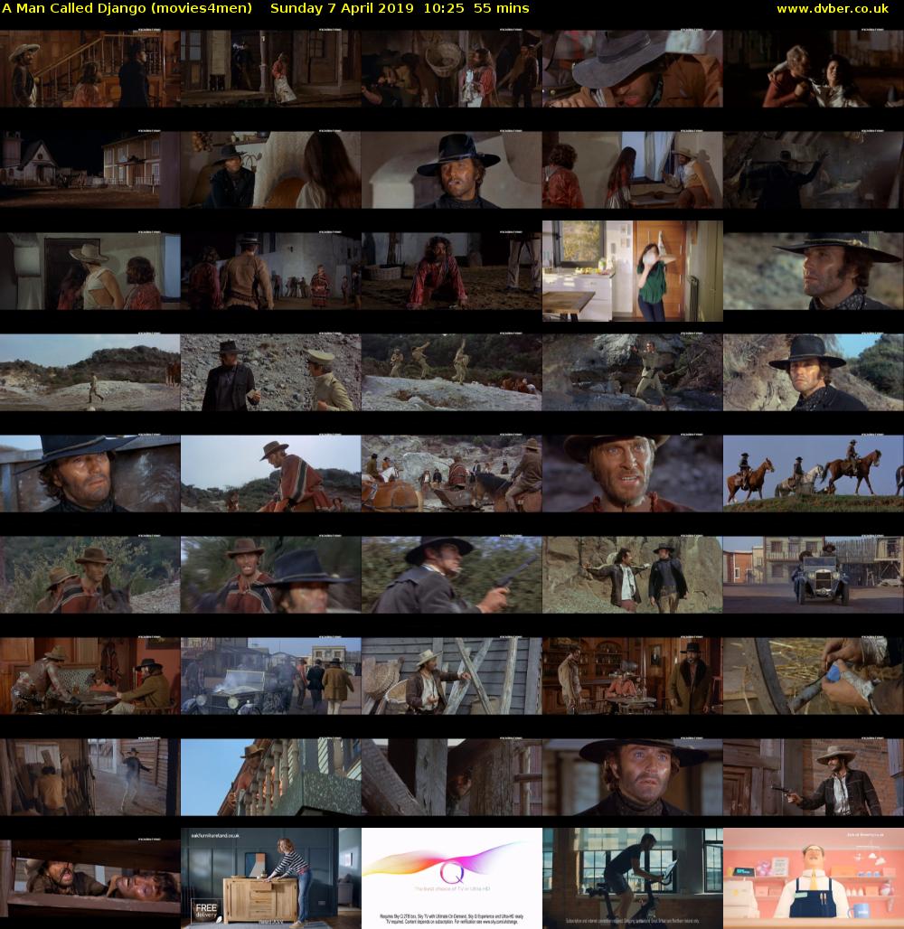 A Man Called Django (movies4men) Sunday 7 April 2019 10:25 - 11:20