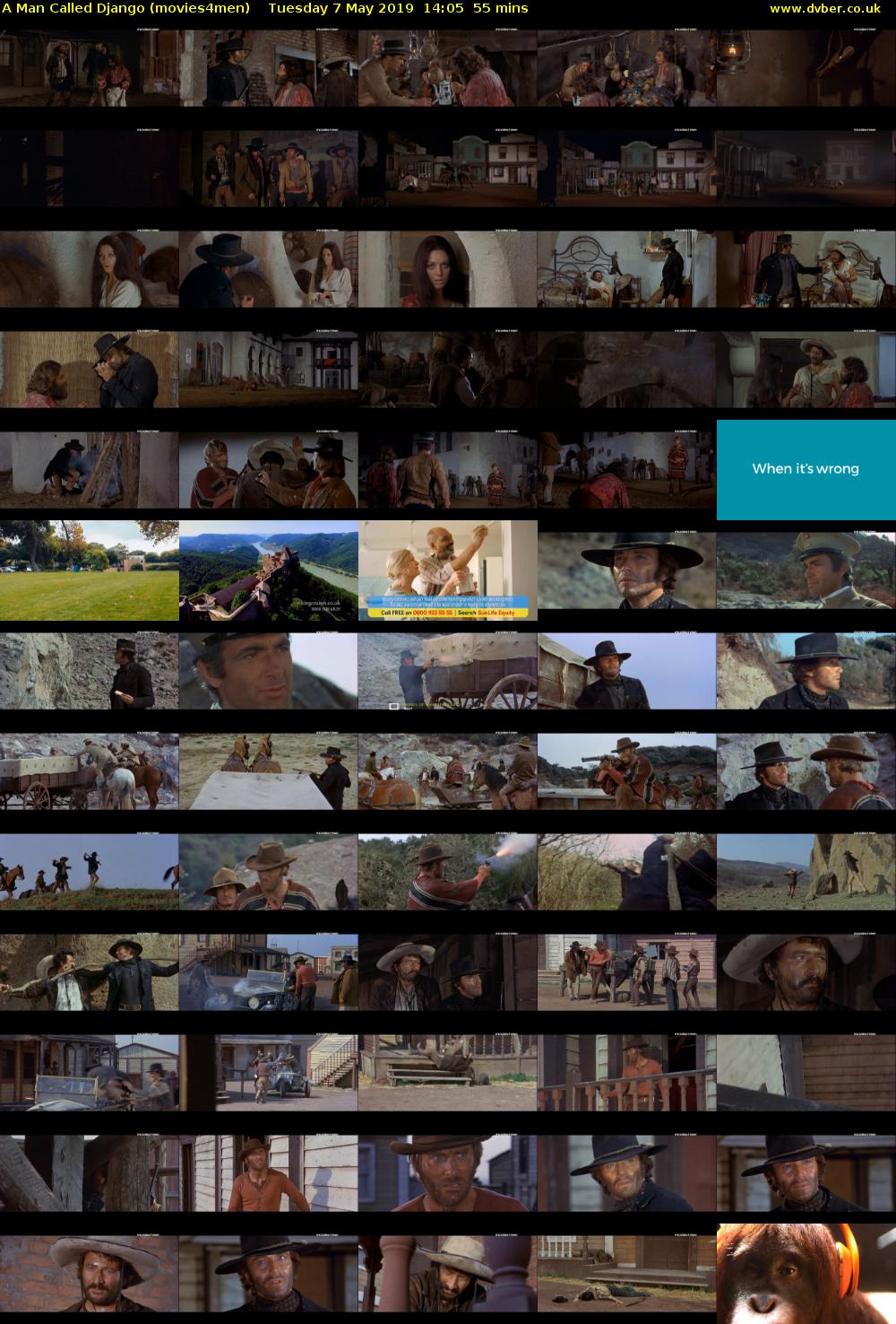 A Man Called Django (movies4men) Tuesday 7 May 2019 14:05 - 15:00