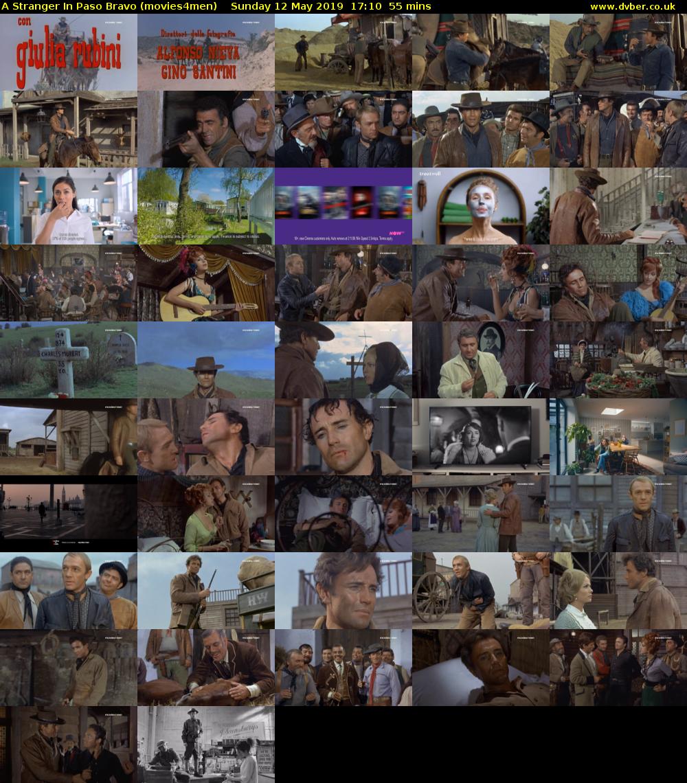 A Stranger In Paso Bravo (movies4men) Sunday 12 May 2019 17:10 - 18:05
