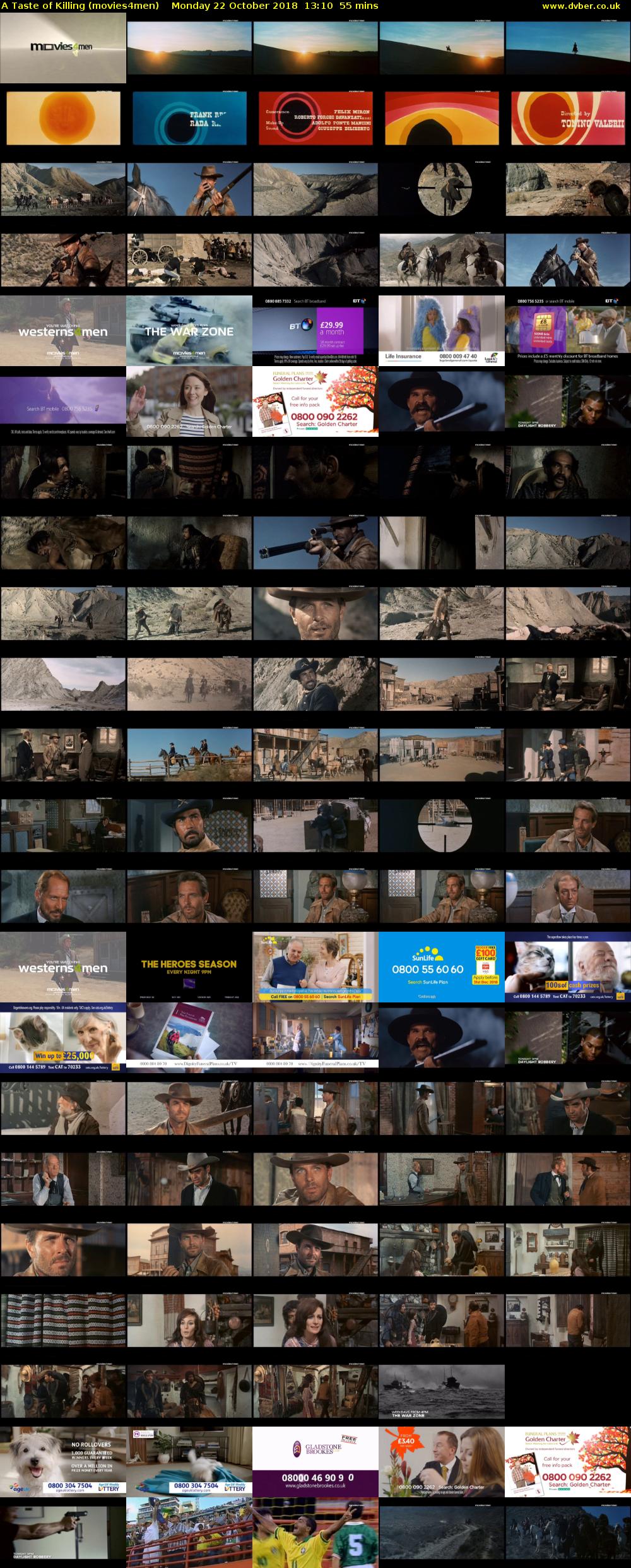 A Taste of Killing (movies4men) Monday 22 October 2018 13:10 - 14:05