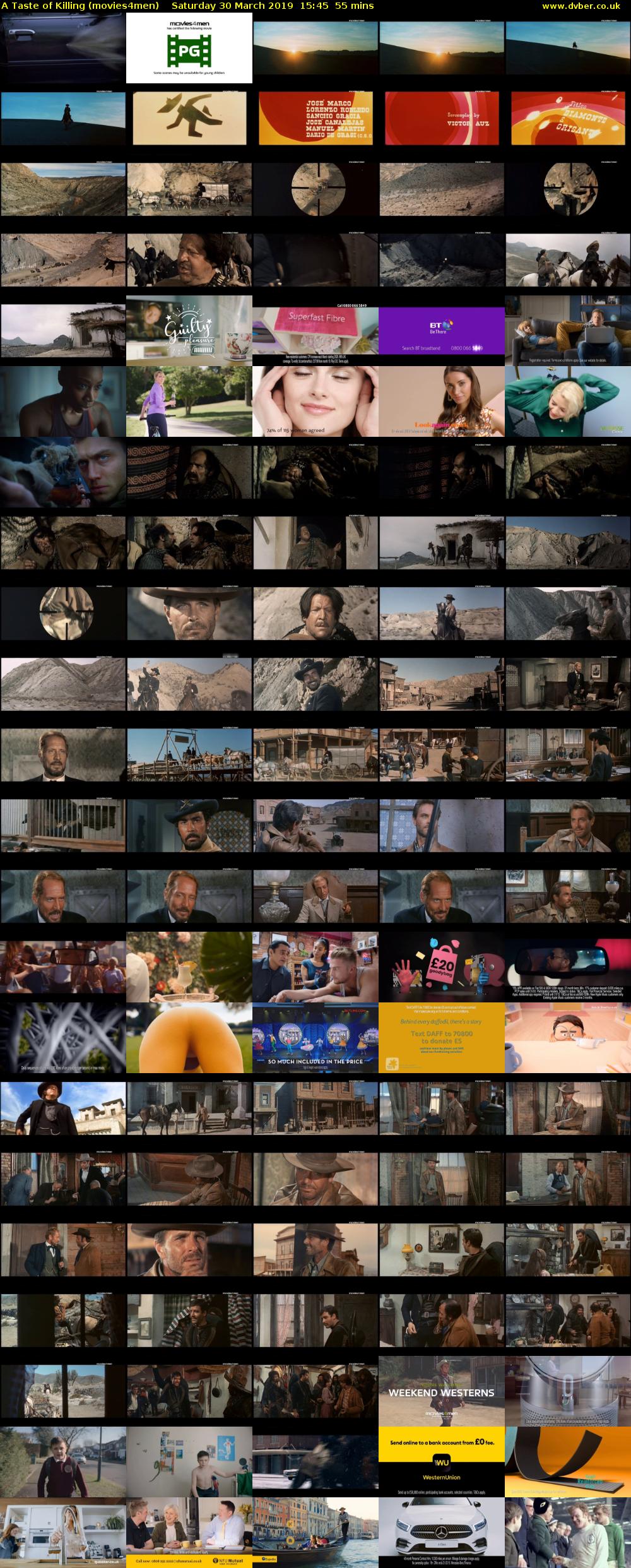 A Taste of Killing (movies4men) Saturday 30 March 2019 15:45 - 16:40