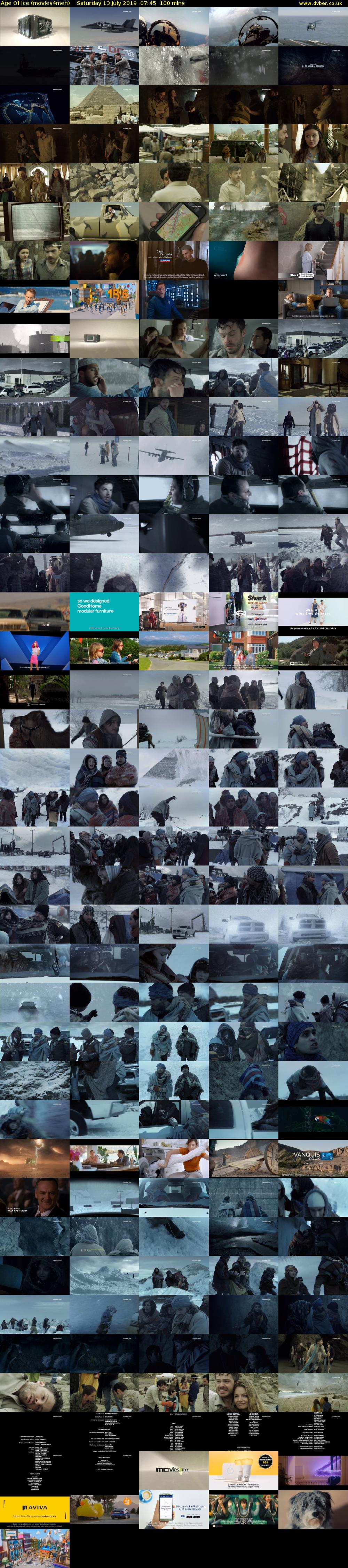 Age Of Ice (movies4men) Saturday 13 July 2019 07:45 - 09:25