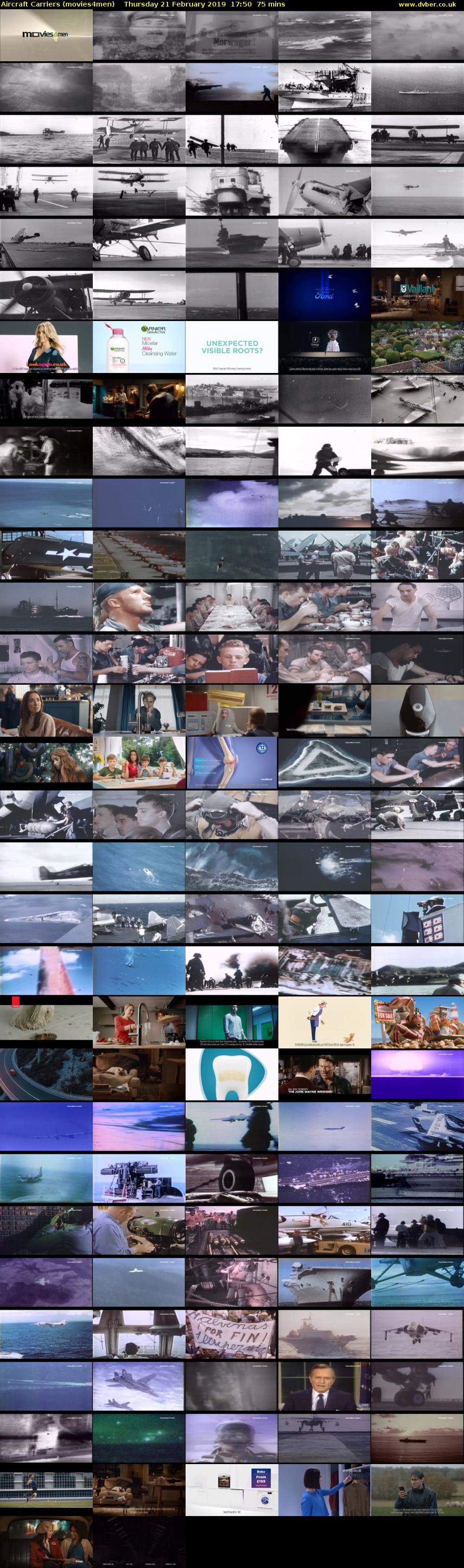 Aircraft Carriers (movies4men) Thursday 21 February 2019 17:50 - 19:05