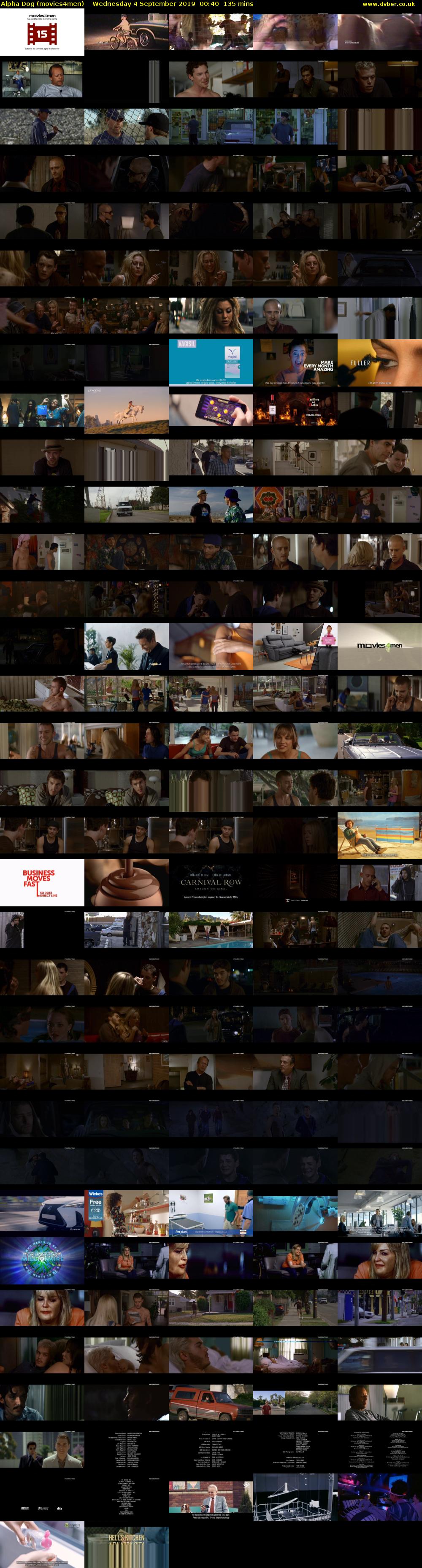 Alpha Dog (movies4men) Wednesday 4 September 2019 00:40 - 02:55