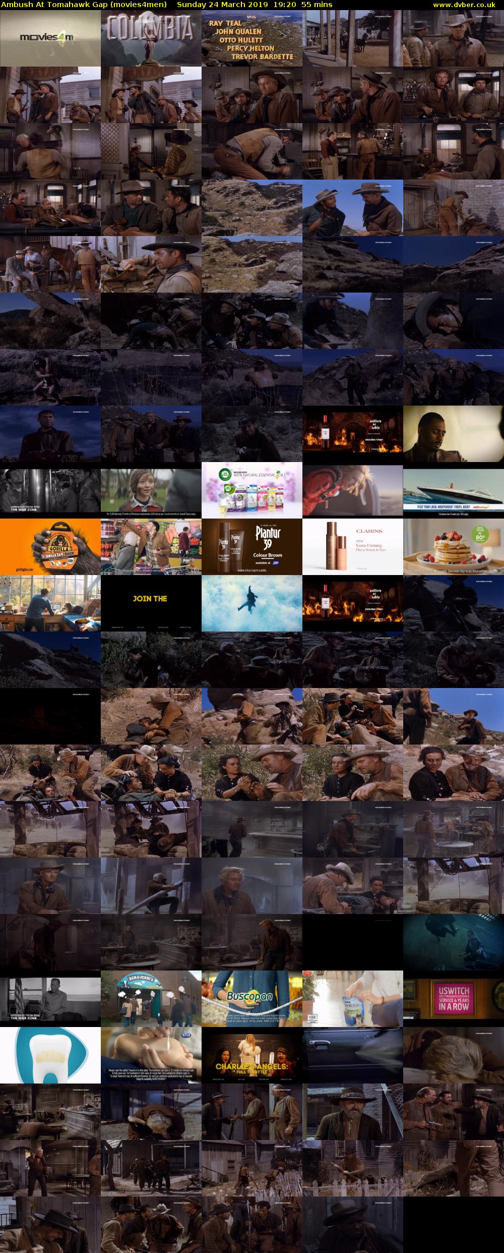 Ambush At Tomahawk Gap (movies4men) Sunday 24 March 2019 19:20 - 20:15